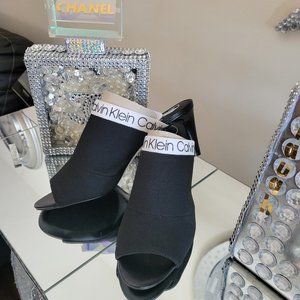 Sexy Black Sling Back Shoe -NEW